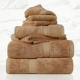 thumbnail image 2 of Superior Hymnia Egyptian Cotton 6-Piece Towel Set, Rust, 2 of 8