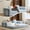 Baby Blue + Chenille + 3 Seat, variant on Convertible Floor Sofa Bed, Foldable Mattress Cloud Couch with Pillow Back & Armrest, Chenille Sleeper Sofa Bed with Fixed-Shape Frame, Compressed Couch for Living Room Bedroom,LIGHT GREY
