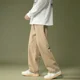 thumbnail image 3 of Pantalones para hombre Hip Hop Pantalones casuales Hombre Rectos Sueltos Venta de verano Y2k Nuevo en tendencia Clásico Elegante Estilo coreano Holgado Algodón, 3 of 4