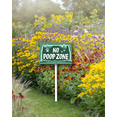 thumbnail image 3 of Eveokoki No Poop Zone Yard Sign, Large 12x8 inch Aluminum Metal No Pooping Dog Yard Signs With Stake for House Lawn, Protect Your Grass & Property, 3 of 6