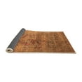 thumbnail image 2 of Ahgly Company Indoor Square Oriental Orange Industrial Area Rugs, 8' Square, 2 of 4