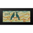 thumbnail image 2 of Stimson, Diane 18x10 Black Modern Framed Museum Art Print Titled - Birdie Love, 2 of 5