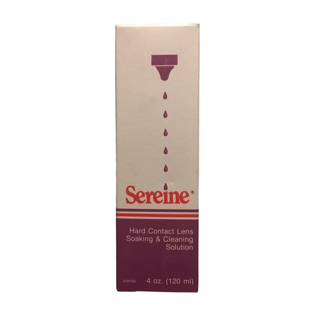 Sereine Hard Contact Lens Soaking and Cleaning Solution, 4 oz
