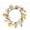 32-Style A, variant on Speckled Egg Floral Wreath for Front Door, Delicate Artificial Flowers Greenery Garland, Lightweight Fade-Resistant Memorial Day Decorations for Spring Party, Home