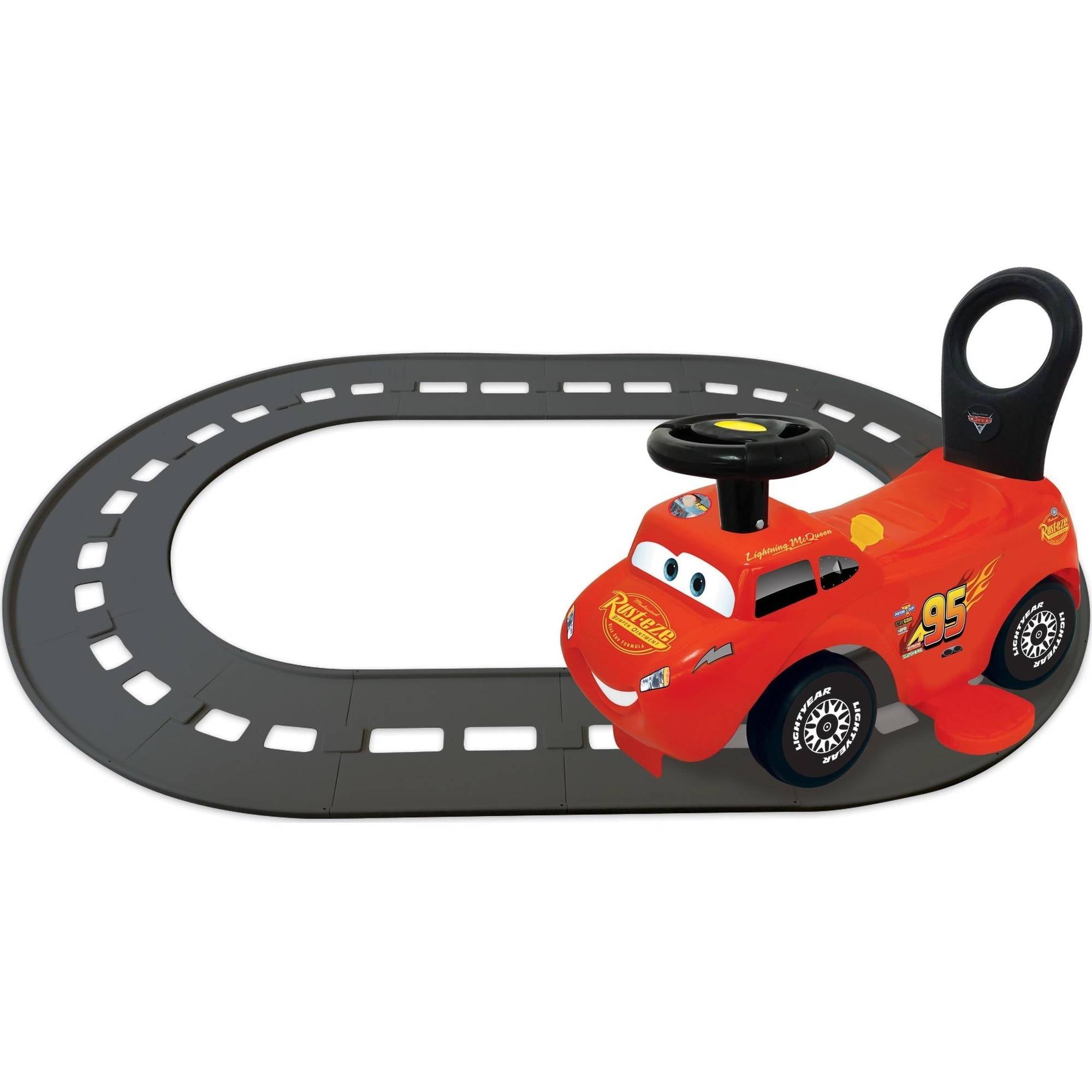 lightning mcqueen ride on car walmart