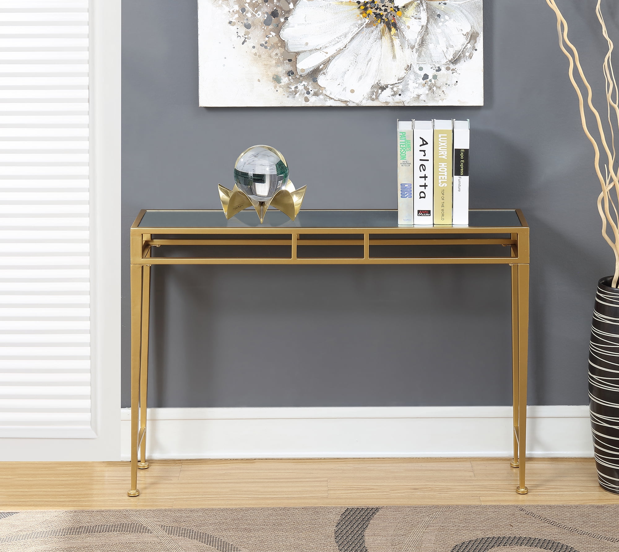 Convenience Concepts Gold Coast Julia Hall Console Table