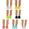 thumbnail image 3 of AmaMary American Girl Doll Shoes 3 Pairs Summer PU Sandals, 3 of 6