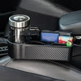 thumbnail image 7 of BAETEUY Car Seat Gap Storage Box Universal SUV Truck Auto Between Seats Center Console Cup Holder Organizer Car Interior Accessories, 7 of 7