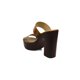 thumbnail image 4 of Sandalia Tacon Calzado Dama Lob Footwear 83702106 cafe 24 LOB Footwear 83702106, 4 of 6