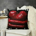 thumbnail image 2 of YINGXI  Sisters Reminder Gift from Sister Soft Velvet Pillow Cover Even When I'm Not Close by I Want You to Know I Love and I¡¯m So Proud of You Always Linen Decorative Cushion Pillowcase 24x24in, 2 of 5