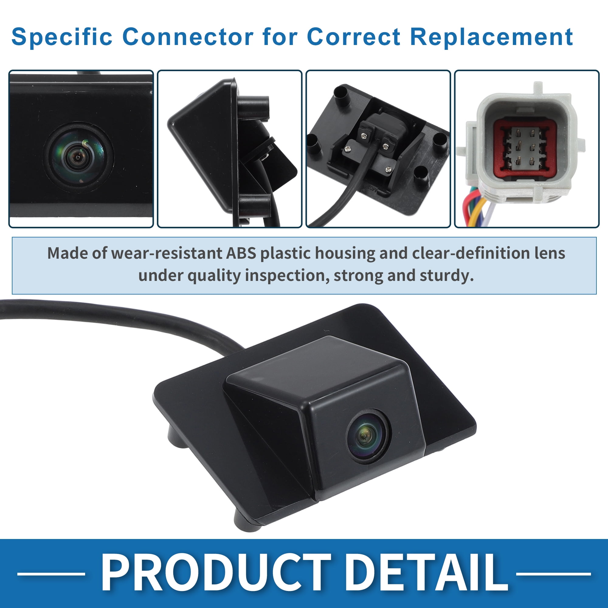 Unique Bargains Rear View Camera for Cadillac Escalade and for Chevrolet Tahoe 2009-2014