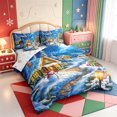thumbnail image 2 of Manfei Farmhouse Christmas Animals 7 Pieces Full Size Bedding Sets,Western Xmas Festive Full Size Bed in a Bag,Xmas Reversible, 2 of 7