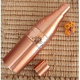 thumbnail image 5 of Indian Art Villa Dolphin-Shaped Copper Water Bottle - 41 oz, Lacquer Coated, Hammered Finish, 5 of 5