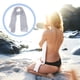 thumbnail image 2 of KAKOWELY 1 chal de lino y algodón, bufanda grande de seda, protector solar, para mujer, para exteriores y playa., 2 of 4