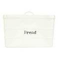 thumbnail image 1 of Home Basics CS47395 Home Basics Tin Bread Box Ivory, 1 of 7