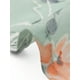 thumbnail image 5 of CAMISA CHIC Floral de Mujer de Manga Corta con Cuello Peter Pan de Encaje, Blusa de Botones, Verde Claro, L, 5 of 6