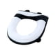thumbnail image 1 of Funda de asiento de inodoro de punto,cojín de inodoro lavable,almohadilla de asiento de fibra de poliéster suave para el baño del hogar,fácil de instalar,protector de asiento de inodoro extraíble, 1 of 6