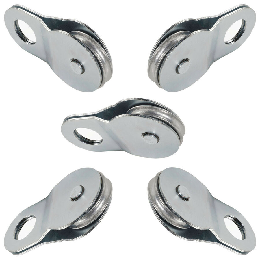 5 pack 18000 lbs 8 TON vehicle recovery Winch Pulley Snatch Block off