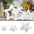 thumbnail image 1 of Xihbxyly Juego de Moldes para Velas Navideñas con Forma de Estrella, Ideal para Manualidades, Diseño Fácil de Desmoldar, Versátil para Velas, Jabones, Regalos y Decoración Navideña. Disponible En 3 T, 1 of 7