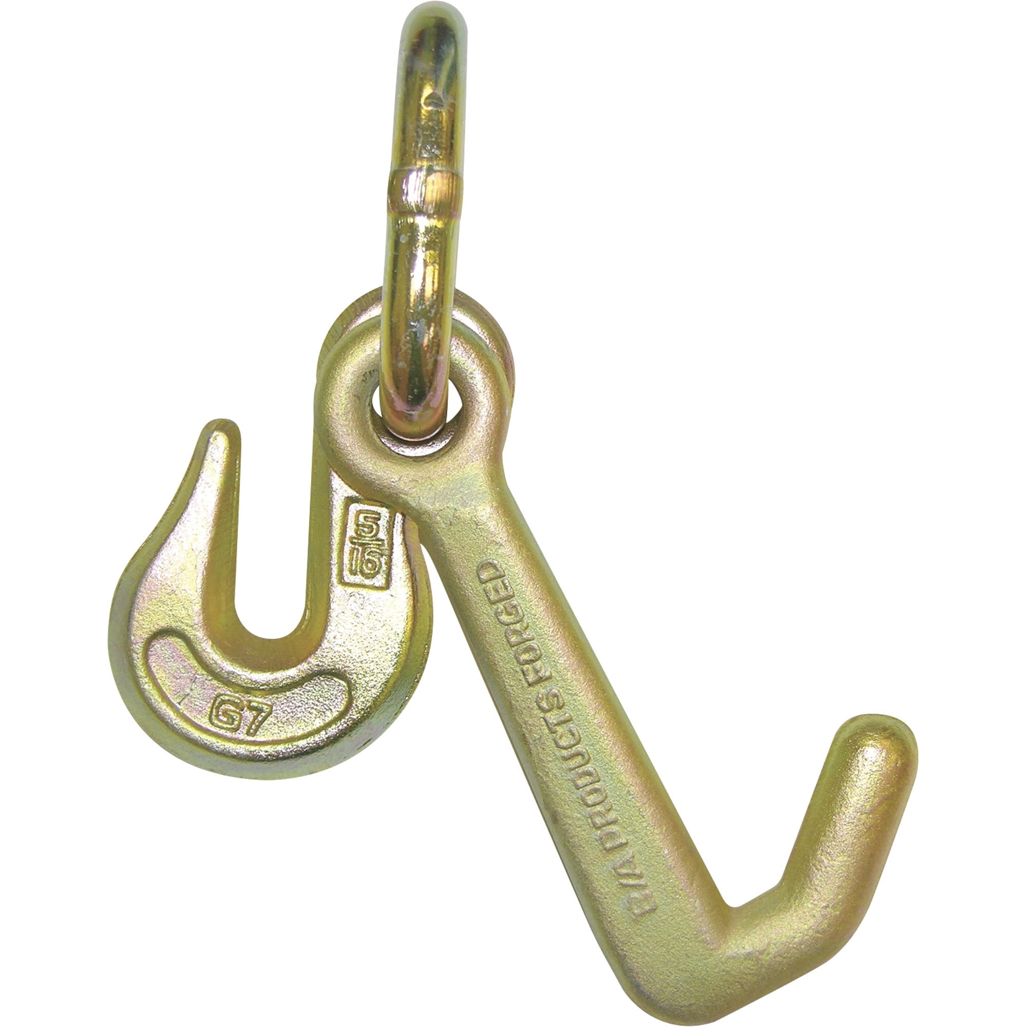 B/A Products Grab Hook Cluster, Grab Hook and Mini J Hook, Zinc plated, Model# BAP-GJ