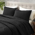 thumbnail image 3 of Juego de Ropa de Cama Hansleep con Edredón Negro Ligero para Cama Individual, 2 Piezas, 3 of 7