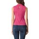 thumbnail image 3 of Camiseta sin mangas de cuello alto Inspire Chic para mujer, en color rosa intenso, talla XL, de punto acanalado., 3 of 6