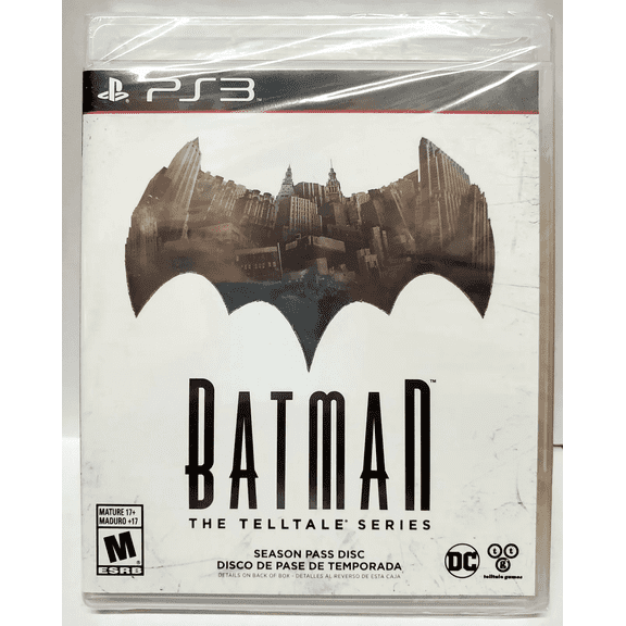 Batman: The Telltale Series -- Season Pass Disc (PlayStation 3 , 2016)