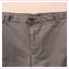 IZOD Men's Saltwater Mid Rise Stretch Chino Short 38W/Cinder Block