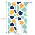 thumbnail image 3 of XMXT Japanese Noren Doorway Room Divider Curtain,Multicolored Dot Decoration Restaurant Closet Door Entrance Kitchen Curtains, 34 x 56 inches, 3 of 7