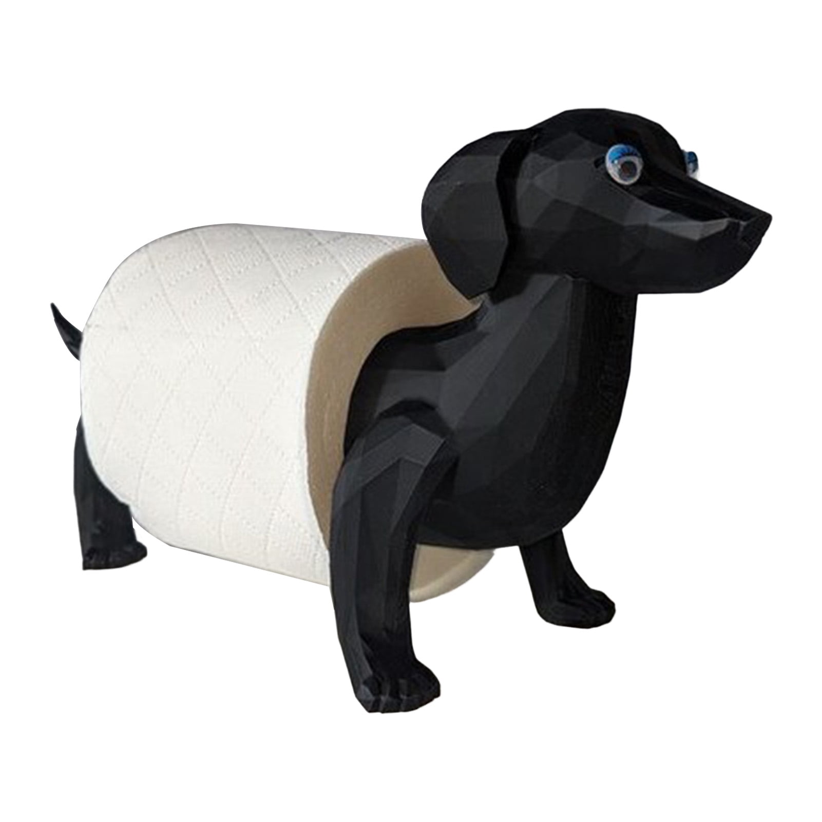 Joernso Animal Toilet Paper Holder Freestanding Cartoon Sheep Toilet Roll Holder 3D Printed Pig Cat Loo Roll Holder for Bathroom Decor Tissue Roll Storage