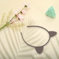 thumbnail image 6 of Unique Bargains 1 Pc Cute Frosted Cat Headbands for Women Dark Brown, 6 of 6