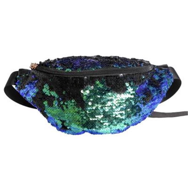 sequin fanny pack
