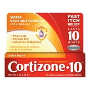 Cortizone 10 Maximum Strength Anti Itch Ointment (1 oz)