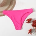 thumbnail image 6 of Sngxgn Women's Swim Bottoms High Waisted Bathing Suit Bottoms Ruched Swimsuit Tankini Bottoms(Pink,XL), 6 of 6