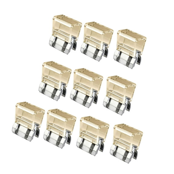 Plastic Pant Leg Clips Adjustable Anti Dragging Fasteners For Pants And Trousers