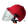thumbnail image 4 of Casco de equitación ligero y profesional para adultos, ideal para verano. Con espejo blanco, 4 of 9