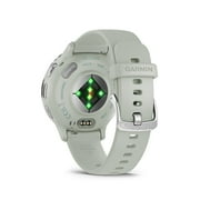 Garmin 010-02785-01 Venu 3S Health Fitness GPS Smartwatch Steel Bezel with Sage Gray Case 41mm Bundle with Deco Screen Protector, Tech Smart USA Fitness & Wellness Suite| Official Garmin USA Dealer