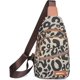 thumbnail image 1 of 2026 Women's Leopard Chest Bag Chest Backpack Bag Sling Crossbody Bag Satchel Backpack Purse, 1 of 5