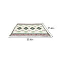 thumbnail image 3 of Uklsqma Ethnic Style Thick Picnic Blanket Rug 59X35 Inch | Multicolor Fringe Tent Sofa Throw | Handcrafted Fiber Cotton Mat | Eco-Friendly Durable Outdoor Camping Tablecloth Shawl, 3 of 6