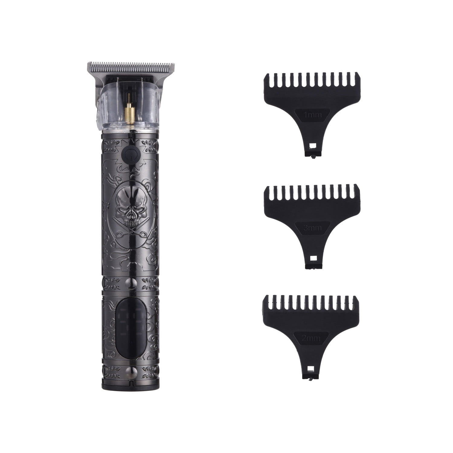 Bally's Stainless Steel T-Blade Cordless Rechargeable Men's Electric Hair Trimmer,