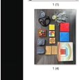 thumbnail image 2 of Korean Folk Game Set (Traditional Korean Game) Flying Stone Bagua Boneboard Family Travel Game Table Game Set, 2 of 8