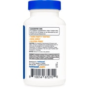 Nutricost Iron (As Ferrous Sulfate) 65mg, 240 Tablets - Non-GMO, Gluten Free Supplement
