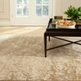 thumbnail image 4 of Martha Stewart  by  Damask Wool/ Viscose Rug Mahogany 9'6" x 13'6" 9' x 12', 10' x 14' Indoor Living Room, Bedroom, Dining Room Rectangle, 4 of 5