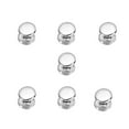 thumbnail image 3 of 100 Set 5x5MM Round Double Rivet Collision Nail Metal Spike Leathercraft Shoe Bag Belt Garment Bracelet DIY Accessories, 3 of 7