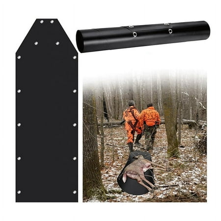 1Set Deer Drag Sled Portable Ice Fishing Sled with Rope Multi-Purpose Dog Game Hauler for Hunting Fire Wood