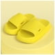 thumbnail image 1 of Chanclas para mujer, zapatillas con punta, sandalias antideslizantes para baño y ducha, suaves y gruesas SoleYellow4XL, 1 of 1