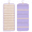 Light purple, variant on Double Sided Hanging Jewelry Organizer with 39 Clear Pockets, Necklace Holder with Hooks, Earring Ring Bracelet Storage Bag, Foldable Jewelry Display Hanger for Closet Wall Door Travel, Light purple