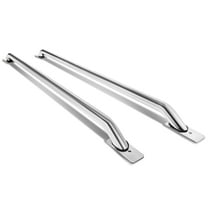 DNA Motoring For 07-13 Silverado Sierra 1500 2500 3500 78" Bed 65" Stainless Steel Truck Rail Bars