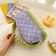thumbnail image 4 of Hukapapa Bolsa de cosméticos de algodón, bolsa de almacenamiento de gran capacidad y alto valor, bolso de lavado portátil grueso, color morado, 4 of 5