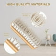 thumbnail image 3 of 2Pcs Suede Brush for Shoes, Nubuck Brush Suede Eraser Suede Shoe Brush Suede Shoe Cleaner, Suede Cleaning Brush for Shoes, Bags, Jacket, Purse, Sofa with Wooden Handle, Stain Eraser, 3 of 6